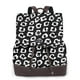 thumbnail image 1 of Balery Black Leopard Mochila de Cuero para Mujeres, Gran Capacidad, Bolsa de Viaje Multifuncional, Mochila de Cuero y Bolsa de Hombro para Mujeres, 1 of 4