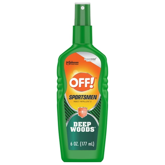 OFF! Sportsmen Deep Woods Insect Repellent II Spritz6 oz