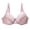 Pink, variant on Womens Plus Size Lace Plunge Bra Underwire Full Coverage Lingerie for Women, Full Bust Support Comfort Everyday Bra, Pink 42CDE 44CDE 46CDE 48CDE,Size XL