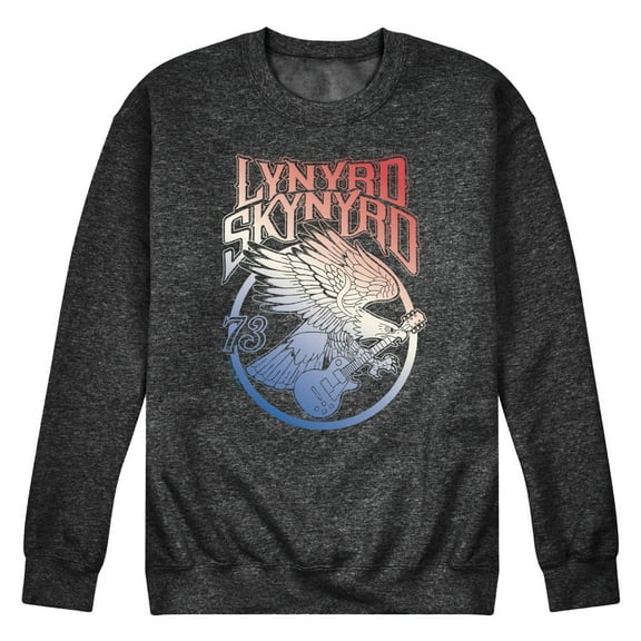 Lynyrd Skynyrd - Eagle - Men's Crew Neck Fleece Pullover