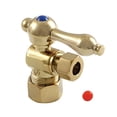 thumbnail image 2 of Kingston Brass Vintage Classique Angle Arrêt avec 5/8" OD Compression x 3/8" OD Compression, 2 of 4
