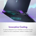 thumbnail image 4 of Alienware - 16X Aurora 16" 2.5K Gaming Laptop - Intel Core Ultra 9 275HX 2025 - 32GB Memory - NVIDIA GeForce RTX 5060 - 1TB Storage - Interstellar Indigo, 4 of 5