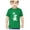 Green, variant on Boys Proud Irish T Rex Dinosaur Clover Hat Kids St Patricks Day Cute Gift Toddler Kids T Shirt