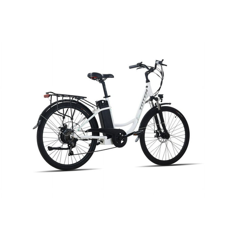 Totem Skyline Adult's 26” Pedal Assist Electric Bike, 350W