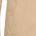 thumbnail image 7 of Gfyviroh Men's Mid-Length Trench Coat Lightweight Solid Button Front Casual Jacket Long Sleeve Lapel Business Office Coat, 7 of 7