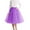 Purple, variant on TAIAOJING Tutu Skirts for Women Girls High Knee Quality Pleated Length Dancing Adult Carnival Petticoat Skirt