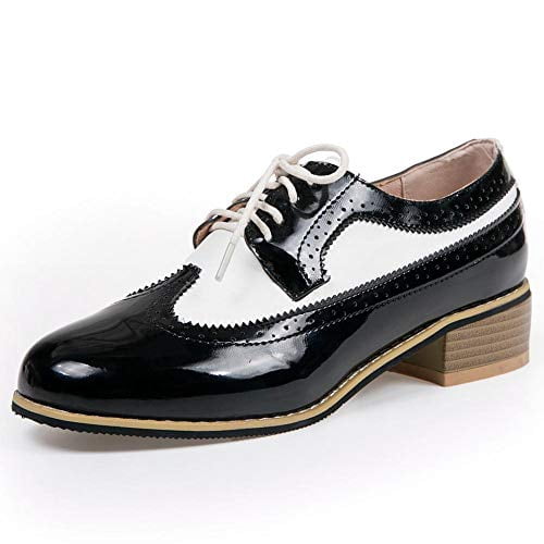 MEILIYA Women's Vintage Oxford Shoes 
