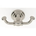 thumbnail image 3 of Alno A6784-SB Charlies 4-1/2" W Traditional Double Prong Solid Brass Wall Mounted Bathroom, 3 of 7