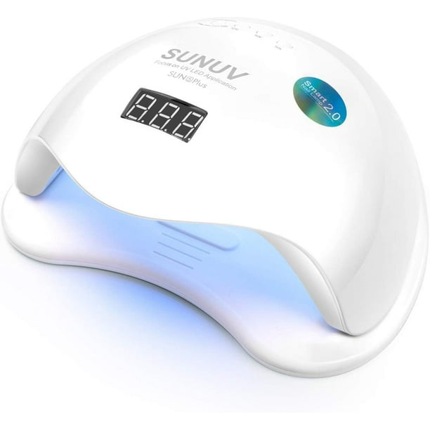 Lámpara LED UV para uñas SUNUV Sun5plus con sensor y 4 temporizadores