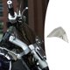 thumbnail image 4 of Parabrisas delanteros, deflectores de viento de parabrisas para accesorios de motocicleta MT-09 FZ09 18-2021 - Negro plateado Soledad Deflectores de viento delanteros, 4 of 8