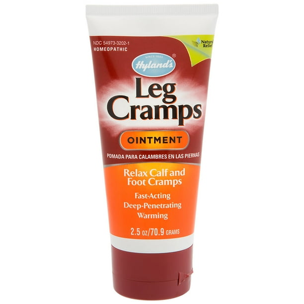 Leg Cramps Ointment Relax Foot Calf Cramps Homeopathic (2.5 Ounces