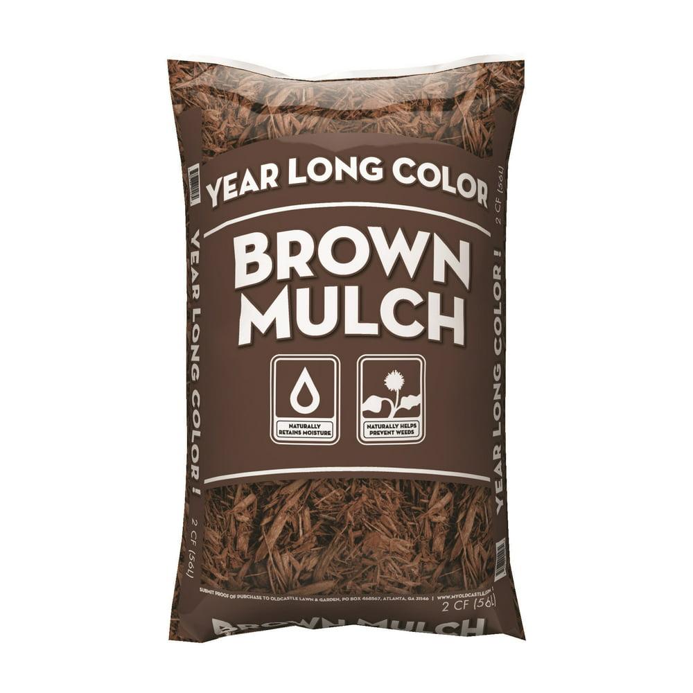 2CF Year Long Brown Mulch
