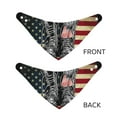 thumbnail image 3 of Naloa Veterans Day1 Dog Bandana Large and Small-Dog Scarf Bib Handkerchief Accessories for Dogs and Cats(S-L)-Medium, 3 of 5