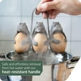 Egguins 3in1 Cook, Store and Serve Egg Holder, PenguinShaped Boiled