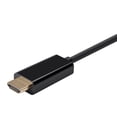 thumbnail image 3 of Monoprice Mini DisplayPort to HDTV Cable - 3 Feet | High Speed, DisplayPort Compliant, HDTV - Select Series, 3 of 6