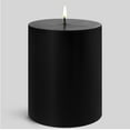 thumbnail image 5 of Mainstays Unscented Decorative Pillar Candle 3x4 Black, 5 of 6