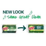 Scotch-Brite Heavy Duty Cleaning Scrub Sponge, 9 Dish Sponges