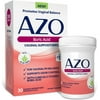 AZO Vaginal Suppositories, Helps Complete Femine Support Odor Control and Balance Vaginal PH , 30 Count *EN