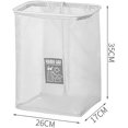 thumbnail image 4 of Cesta de lavandería plegable de 2 piezas, cesta de lavandería instalada con cesta de Stora desmontable, cesta de juguete para niños y niñas 381726 (gris) ¿ yogu, 4 of 5