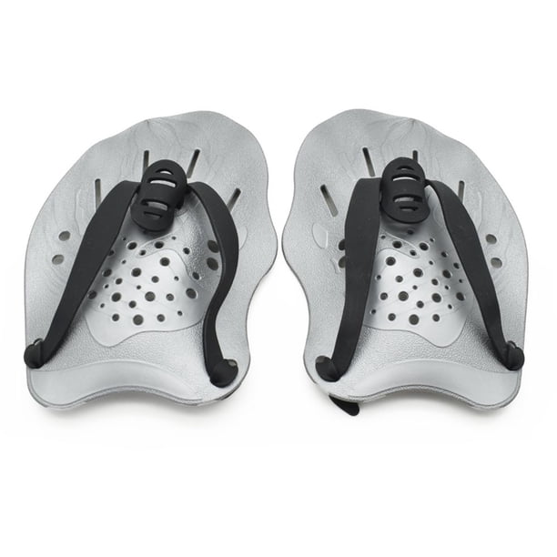 Greeniant 1 par de paletas de mano Natación Palm Paddle Principiante Ejercicio Entrenamiento Deportes acuáticos Gris Greeniant OD022026-04