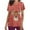 Red, variant on JINGWANGYHBD Womens Scrub Shirts 2024 Lightweight Christmas Tops Cute Print Nurse Uniforms Loose Short Sleeve Shirt Vacation Uniform Top with Pockets