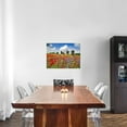 thumbnail image 2 of Global Gallery Frank Krahmer 'Poppies and vicias in meadow, Mecklenburg Lake District, Germany' Canvas Wall Art, 2 of 4