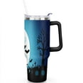 thumbnail image 2 of Halloween Pumpkin 40 oz Tumbler with Handle Stainless Steel Travel Cups Modern Tumbler for Spring Summer Camping Outdoor, 2 of 7