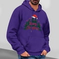 thumbnail image 2 of Fsgntruao Hoodies for Men Fall Hooded Sweatshirts Men'S Christmas Printed Casual Hooded Long Sleeved Sweatshirt, 2 of 4