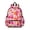 Geometric Circle Pink, variant on Geometric Circle Pink Pattern Backpack for School, Cute School Bag with Adjustable Shoulder Straps and Padded Back, 13.4"x11"x4.7"