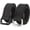 B-black(black&silver Buckle), variant on Men Canvas Fabric Belts Casual Web Cloth Belts with Black Double Ring Buckle 2 Pack