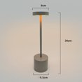 thumbnail image 3 of Lámpara De Escritorio Lámpara La atmósfera de la barra USB enciende la atenuación inalámbrica del control táctil en forma de I para la sala de estar, 3 of 6