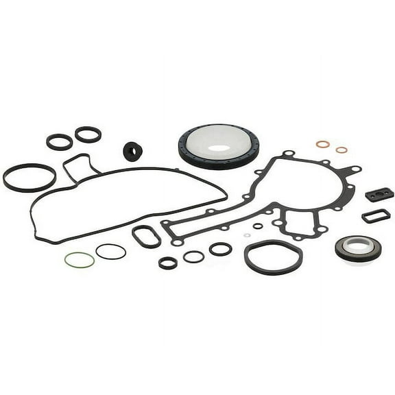Crankcase Cover Gasket Set - Compatible with 2001 - 2006 Mercedes-Benz S500 2002 2003 2004 2005