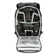 Lowepro ProTactic BP 350 AW II 16L Green Line Camera and Laptop Backpack, Black