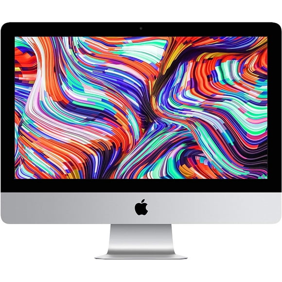 Restored Apple iMac 21.5 inches, 2019, 4K I3-8100 3.6 GHz 8 256GB SSD Radeon Pro 555X MHK23LL/A