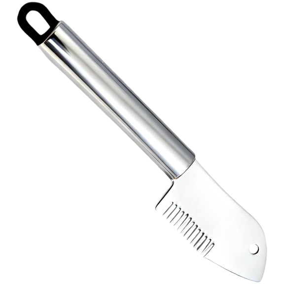 Stainless Steel Julienne Peeler, 6.9 x 1.3 in Vegetable Julienne Slicer with 2-in-1 Edge and Pointed Tip, Kitchen Multifunctional Shredder for Shredding Carrots Potatoes Green Onions and Fruits