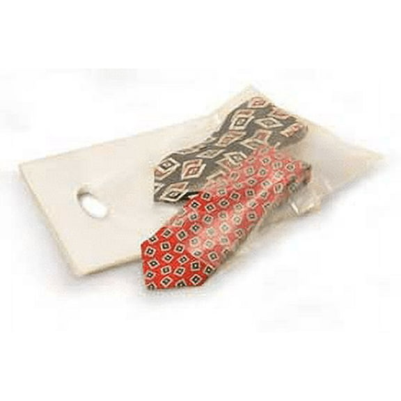 Low-Density Merchandise Bags, 12" X 15", Clear 2 Mil Polyethylene with Die-Cut Handles - Case of 1000 Bags
