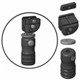 thumbnail image 4 of Monopie Accu-Shot Precision Rail PRM de altura estándar, color negro, 4 of 6