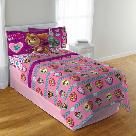 paw patrol bedding twin set