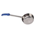 thumbnail image 1 of Pizza Spread Sauce Ladle,Rubber Handle Flat Bottom Kitchen Spoon Stainless Steel Measuring Stir Soup Spoon for Kitchen Cooking, 1 of 8