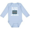thumbnail image 3 of Inktastic Mechanic Dad Funny Auto Boys or Girls Long Sleeve Baby Bodysuit, 3 of 5