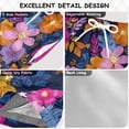 thumbnail image 4 of Kids' Beach Pants Comfortable Swim Trunks Vividly Colored Flowers Shorts for Pool Vacation and Lounge Wear Medium, 4 of 8