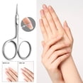 thumbnail image 2 of Ciseaux à Cuticules Professionnels Ergonomiques en Acier Inoxydable Lame Courbée Ultra Fine Outil de Manucure Pédicure, 2 of 8