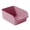 Pink, variant on Large Cream White Cat Litter Box with High Sides for Indoor Cats