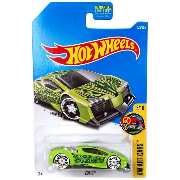 Hot Wheels HW Art Cars Zotic Die-Cast Car (3/10)