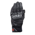 thumbnail image 2 of Dainese Carbon 4 Mens Short Leather Motorcycle Gloves Black/Black LG, 2 of 3