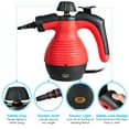 Costway 1050W Multifunction Portable Home Cleaning Steamer Cleaner with