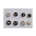 thumbnail image 1 of Broche magnético para pañuelo de cabeza con galvanoplastia, accesorio de lujo, sin agujeros, 1 of 5