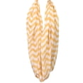 thumbnail image 2 of Wrapables® Light Weight Chevron Infinity Scarf, Orange, 2 of 4