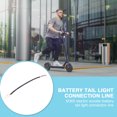 thumbnail image 3 of Cable de luz trasera de repuesto para patinete eléctrico Xiaomi M365 Ehuebsd batería LED para deportes al aire libre entretenimiento, 3 of 8