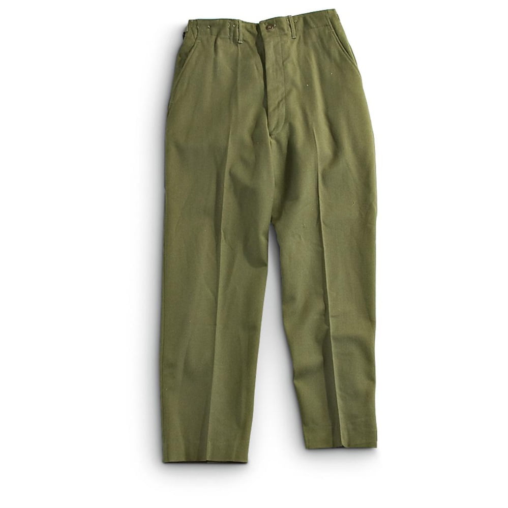 Genuine Issue - Army M-1951 Trousers Korean War Cold Weather Wool Field ...